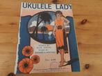 Ukelele lady - whiting / kahn, Muziek en Instrumenten, Bladmuziek, Zang, Gebruikt, Ophalen of Verzenden, Artiest of Componist