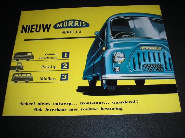 Morris Serie J2, juni 1960, Boeken, Auto's | Folders en Tijdschriften, Gelezen, Algemeen, Ophalen of Verzenden