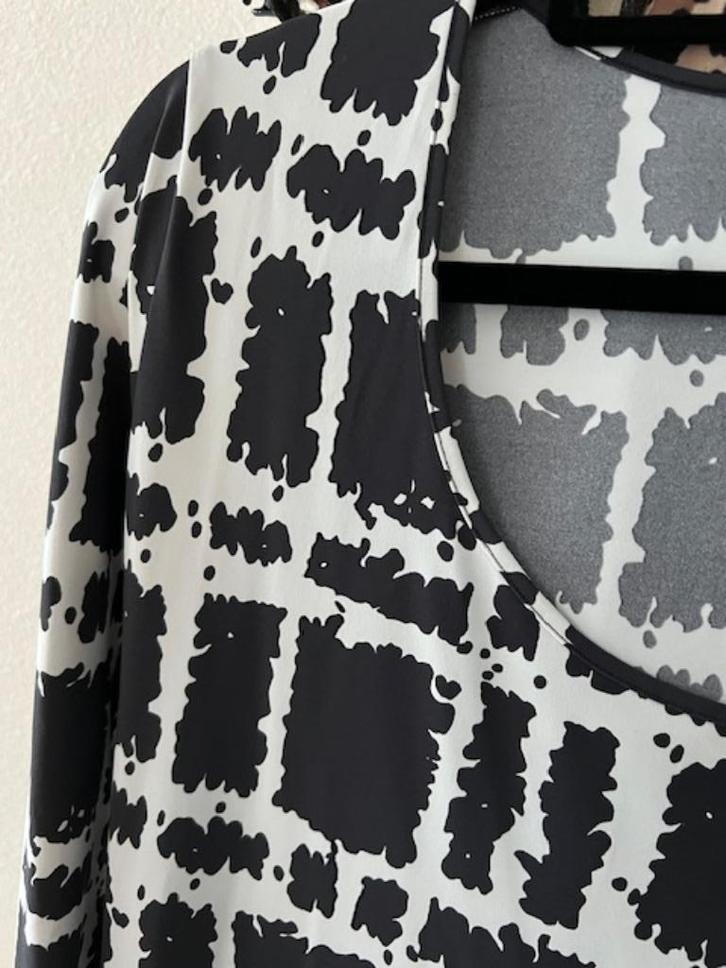 Nieuw Penn & Ink jurkje grijs wit 44 travelstof, Kleding | Dames, Jurken, Nieuw, Maat 42/44 (L), Grijs, Onder de knie, Verzenden
