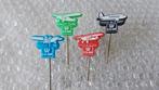 4 verschillende vliegtuigen speldjes co-op serie, Verzamelen, Ophalen of Verzenden, Gebruikt, Overige onderwerpen