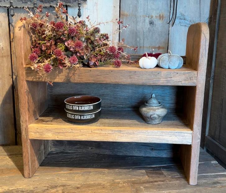 Truckbodywood rek, Huis en Inrichting, Woonaccessoires | Overige, Nieuw, Ophalen of Verzenden