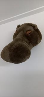 Bibib nijlpaard muurkop, Ophalen of Verzenden, Zo goed als nieuw, Wanddecoratie