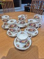 Antieke kopjes 11 delig compleet, Antiek en Kunst, Ophalen