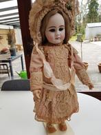 antieke pop Dep gesloten mond 60 cm, Verzenden