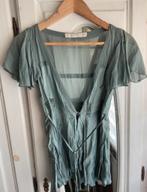 Stella McCartney H&M Blouse S, Kleding | Dames, Ophalen of Verzenden, Zo goed als nieuw, Maat 36 (S), Groen