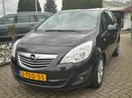 Opel Meriva 1.4 Turbo 2013 Cosmo LPG Zwart Trekhaak, 110 €/maand, Origineel Nederlands, Te koop, 5 stoelen