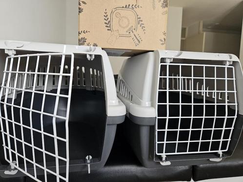 Transportboxen + kattenfontein/Pet carriers + cat fountain, Dieren en Toebehoren, Katten-accessoires, Zo goed als nieuw, Ophalen