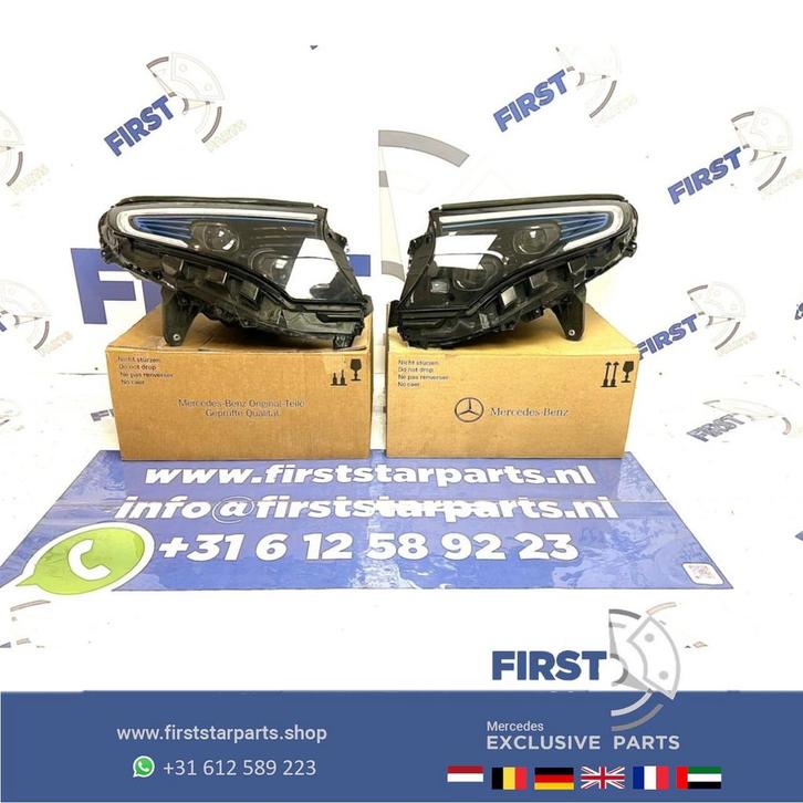 N293 W293 EQC klasse MULTIBEAM LED koplampen COMPLEET MET MO, Auto-onderdelen, Verlichting, Mercedes-Benz, Gebruikt, Ophalen of Verzenden