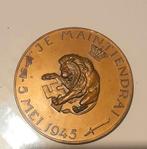 Bevrijdingspenning 1945 - Oswald Wenckebach, Ophalen of Verzenden, Brons, Nederland