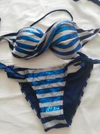 RAE  BIKINI blauw wit  MT M, Kleding | Dames, Badmode en Zwemkleding, Overige kleuren, Verzenden, RAE, Zo goed als nieuw