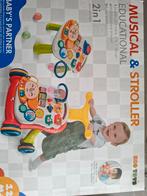Baby Loopwagen & Speeltafel 2 in 1, Ophalen, Zo goed als nieuw, Overige typen, Met geluid