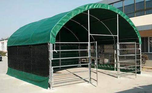 Nieuw in kist - schuilstal/weidetent, Dieren en Toebehoren, Stalling en Weidegang, Weidegang, 4 paarden of pony's of meer