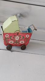Blikken kinderwagentje, Antiek en Kunst, Antiek | Speelgoed, Ophalen of Verzenden