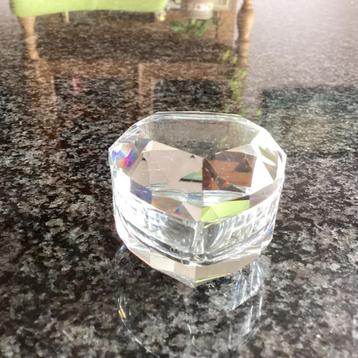 Swarovski, kristal, ringendoosje, gemerkt beschikbaar voor biedingen