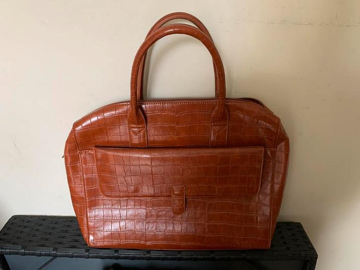 Dames schouder/laptotas, Computers en Software, Laptoptassen, Zo goed als nieuw, Ophalen of Verzenden