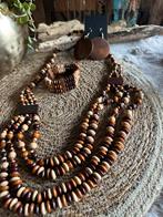 Boho sieradenset / herfst collectie, Ophalen of Verzenden, Zo goed als nieuw, Overige materialen