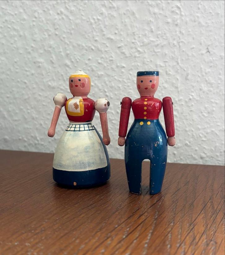 Kaj Bojesen Nederlands Echtpaar - Vintage, Antiek en Kunst, Antiek | Speelgoed, Ophalen of Verzenden