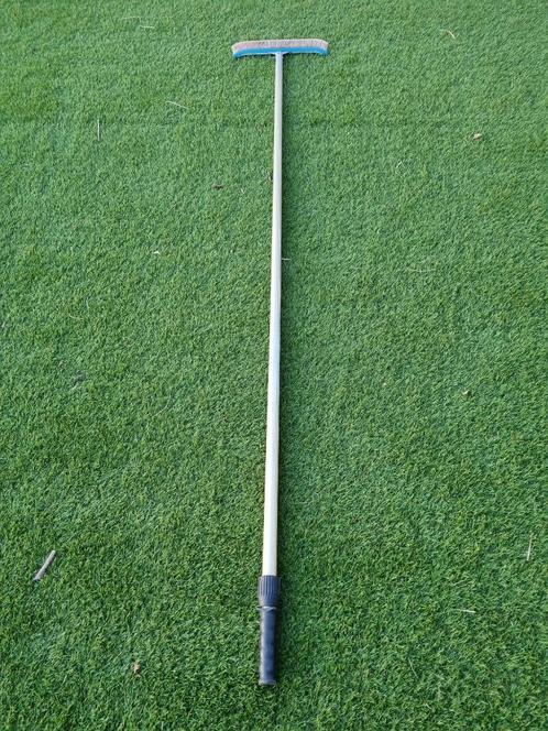 schoonmaakborstel zwembad met uitschuifbare telescoopsteel, Tuin en Terras, Zwembad-toebehoren, Zo goed als nieuw, Overige typen