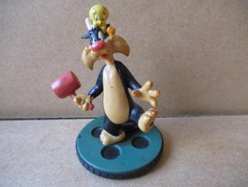 adv10444 tweety en sylvester poppetje 2 beschikbaar voor biedingen