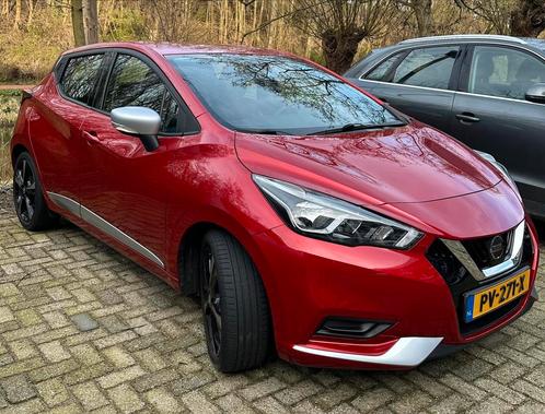 Nissan Micra 1.0 5D 2017 Rood, Auto's, Nissan, Particulier, Micra, ABS, Airbags, Airconditioning, Alarm, Apple Carplay, Bluetooth