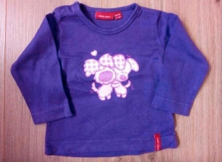 Paars Woezel en Pip truitje van Simply Colors. Mt 62/68, Kinderen en Baby's, Babykleding | Maat 62, Gebruikt, Meisje, Truitje of Vestje