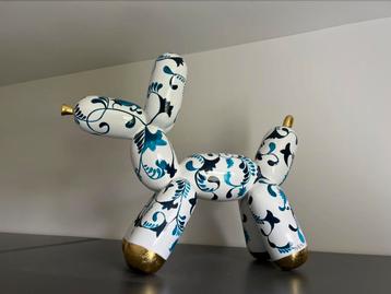 Feff Koons replica delfsblauw beschikbaar voor biedingen