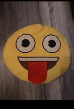 Smiley Kussen - Geel, Ophalen of Verzenden, Zo goed als nieuw, Geel, Rond