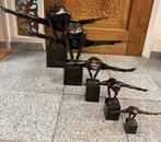 JUMPKIKKERS / verschillende maten/ bronzen tuinbeeld /KIKKER, Dierenbeeld, Nieuw, Info@huisentuindecoratiemarie.nl, Huis en tuin decoratie marie