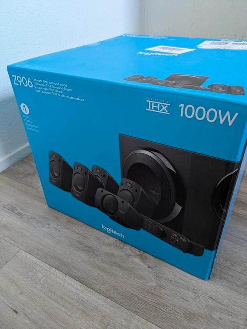 Logitech z906, Computers en Software, Pc speakers, Nieuw, Audiokanaal 5.1, Ophalen of Verzenden