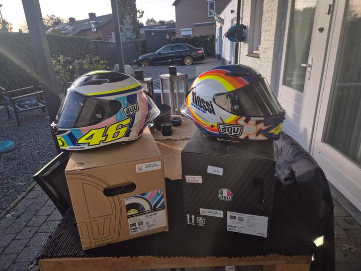 2 Agv Pista GP RR L.E Helmen XL+ML Gloednieuw!, Motoren, Kleding | Motorhelmen, Integraalhelm, XL, AGV, Tweedehands, Ophalen of Verzenden