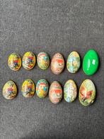 Vintage Paaseieren - Set van 6 Candy Container, Diversen, Pasen, Ophalen of Verzenden, Gebruikt