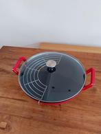 Buccan - Hamersley - Gietijzeren wokpan 36cm, Huis en Inrichting, Ophalen, Zo goed als nieuw, Gietijzer, Wok