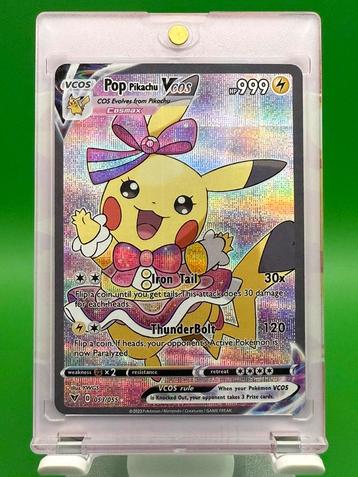 Pop Pikachu 053/055 Holo VCOS Speciale Kaart beschikbaar voor biedingen