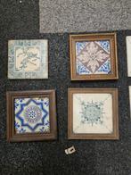 Oude Antieke Tegeltjes, tegels, Delftsblauw, Ophalen