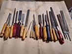 Wat gereedschap veilen en beitels., Doe-het-zelf en Verbouw, Gereedschap | Handgereedschap, Ophalen, Gebruikt