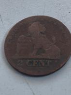 Belgische 2 Centimes, Ophalen, Koning Willem III, Overige waardes, Losse munt