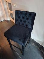 2 barkrukken, Ophalen, Zo goed als nieuw, Zwart, Twee