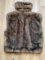 Halfmoon oversized vest bodywarmer teddy bruin L/40, Bruin, Verzenden, Maat 42/44 (L), Halfmoon