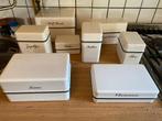 opbergbussen keuken, Huis en Inrichting, Keuken | Tupperware, Ophalen of Verzenden, Zo goed als nieuw, Wit, Overige typen