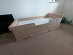 Peuterbed stijgerhout, Kinderen en Baby's, Kinderkamer | Bedden, Ophalen, 70 tot 85 cm, 140 tot 160 cm, Zo goed als nieuw