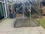Metalen kippenhok te koop, Dieren en Toebehoren, Pluimvee | Toebehoren, Ophalen, Kippenhok of Kippenren