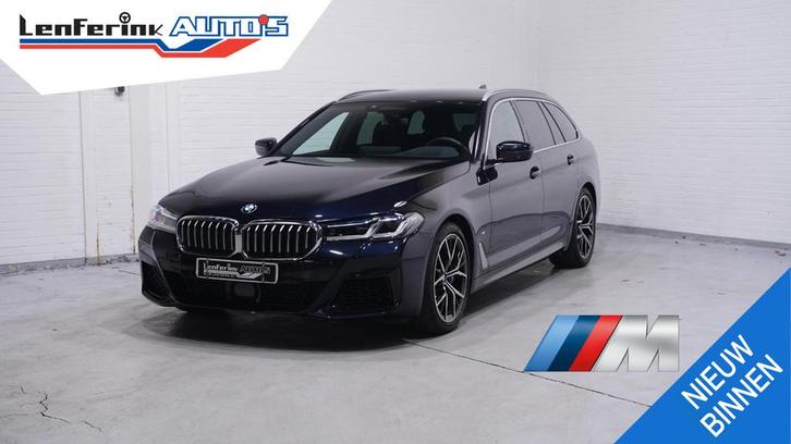 BMW 5-serie 530i M Sport 1e eigen NAP NL-auto Laser light Na, Auto's, BMW, Bedrijf, Te koop, 5-Serie, ABS, Achteruitrijcamera