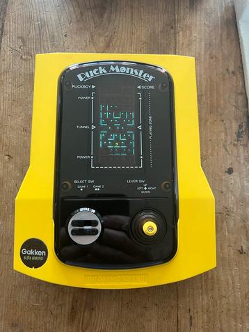 Gakken Puck Monster Handheld - Compleet met Doos! beschikbaar voor biedingen