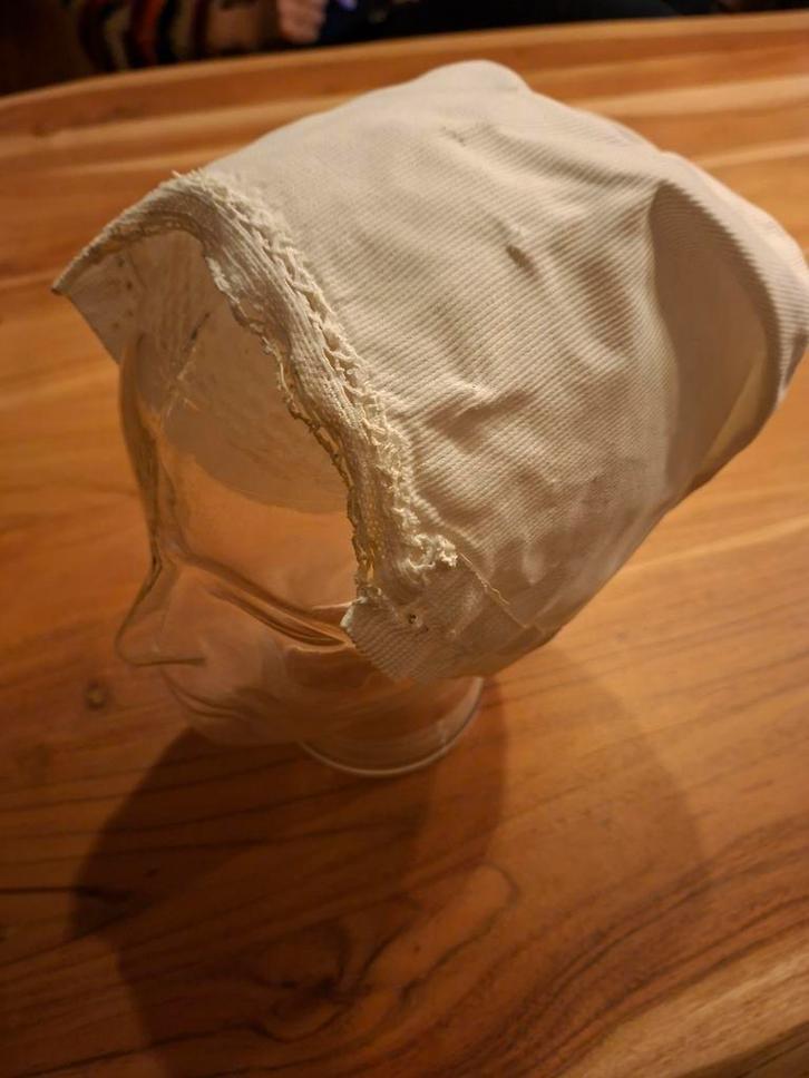 Zeeuwse Klederdracht hoed, ondermutsen en onderrok - Vrouw, Antiek en Kunst, Antiek | Kleding en Accessoires, Ophalen of Verzenden