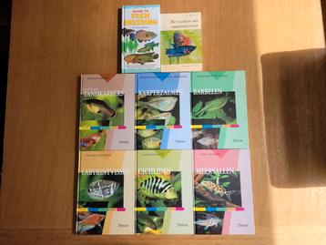 Acht boeken over aquariumvissen beschikbaar voor biedingen