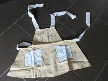 Janbibejan beige kookschort , nieuw ca 45 cm hoog beschikbaar voor biedingen