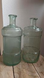 Twee franse flessen groen, Antiek en Kunst, Ophalen of Verzenden