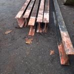 H BALKEN,  LENGTE 5,5 METER HOOGTE 16 CM BREEDTE 7,2 CM, Doe-het-zelf en Verbouw, Metalen, Ophalen, Gebruikt, IJzer