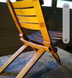 Wijnvat strand stoel, Ophalen of Verzenden, Hout, Inklapbaar