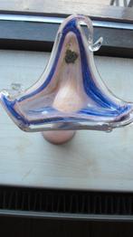 Handmade-Vaasje, Huis en Inrichting, Woonaccessoires | Vazen, Gebruikt, Overige kleuren, Ophalen of Verzenden, Glas